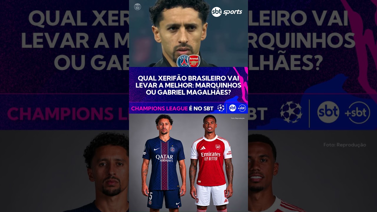 Marquinhos x Gabriel Magalhães: duelo brasileiro na final da Champions
