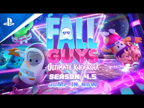 Fall Guys: Ultimate Knockout - Season 4.5 Gameplay Trailer | PS4