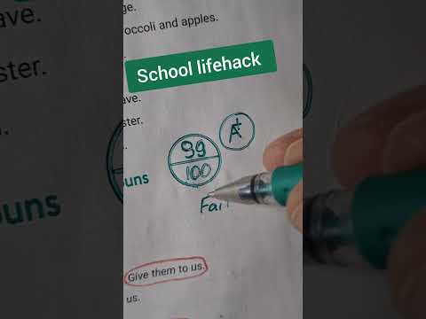 school lifehack