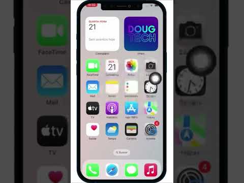 ► Como Ativar o Botão Virtual Assistive Touch no iPhone #Shorts