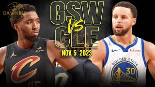 Golden State Warriors vs Cleveland Cavaliers Full Game Highlights | Nov 5, 2023 | FreeDawkins
