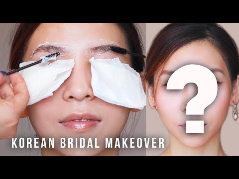 I Get a Bridal Makeover by Korean Celebrity Makeup Artists