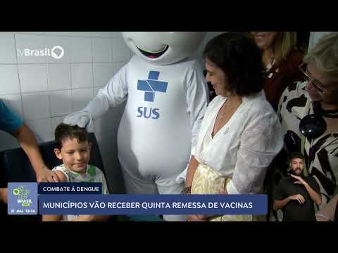Municípios vão receber quinta remessa de vacinas contra a dengue