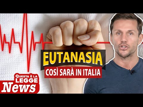 COSÌ SARÀ L’EUTANASIA IN ITALIA | Avv. Angelo Greco