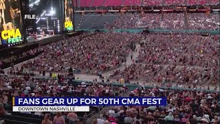 Fans gear up for 50th CMA Fest