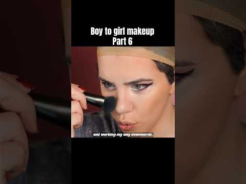 Boy to girl makeup part 6