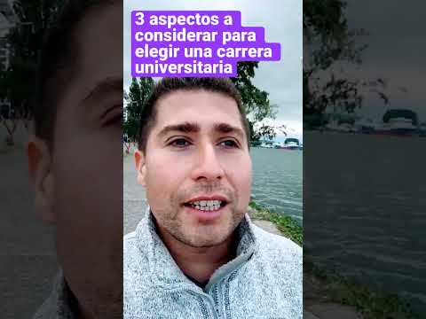 3 aspectos a considerar para elegir carrera universitaria #universidad #empleabilidad #empleo