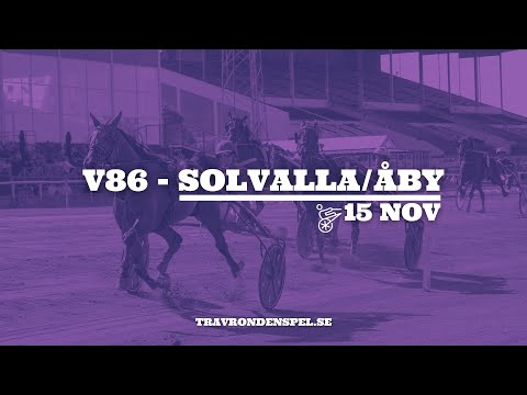 V86 tips Solvalla/Åby | Tre S: Favoriten är illa ute - schas!