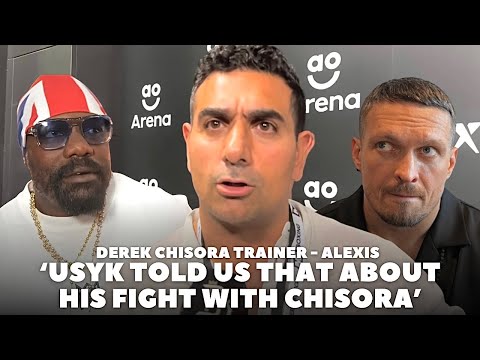‘WHY IS DEREK CHISORA STILL FIGHTING?’ TRAINER Alexis Demetriades ‘INCREDIBLE INSIGHT | USYK COMMENT
