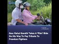 Rahul Gandhi takes a 'Pilot' ride to reach Azad Maidan in Goa, viral video