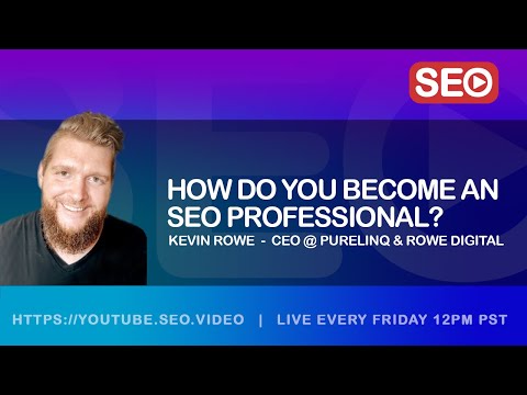 ? How To Become an SEO Professional: Kevin Rowe, CEO @ Purelinq  and  Rowe Digital, Answers the question