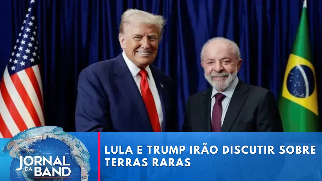 Lula vai discutir terras raras com Donald Trump; entenda | Jornal da Band