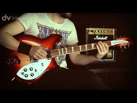 Rickenbacker 360 Electric Guitar Fireglo Tone Demo