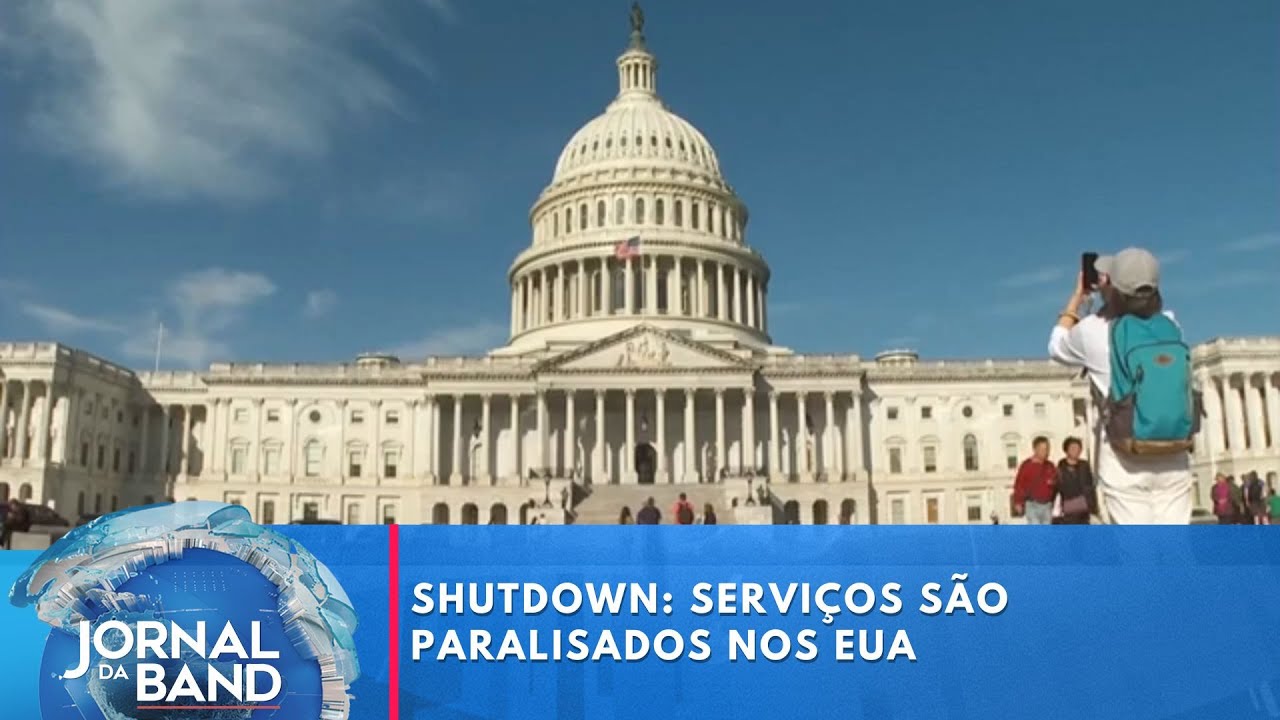 Shutdown serviços são paralisados nos Estados Unidos