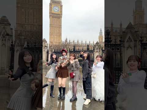 in LONDON🇬🇧TikTok LIVE FESTでロンドンへ🕰️ #ババババンビ #ロンドン #london #ビッグベン #bigben #アイドル