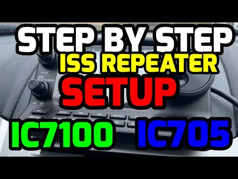 ISS repeater ￼ step-by-step ic7100 ic￼705