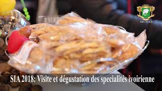 SIA 2018: Visite et dégustation des spécialités ivoiriennes