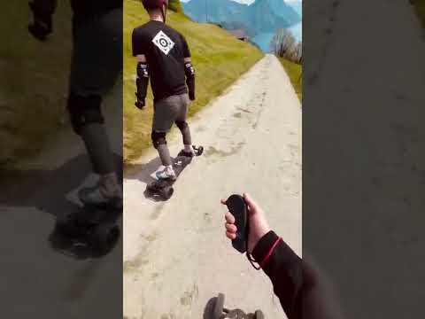 Who’s Faster Downhill - Electric Skateboard Challenge