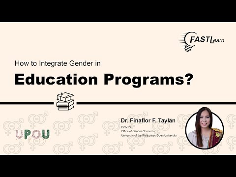 FASTLearn Episode 20 – How to Integrate Gender in Education Programs?