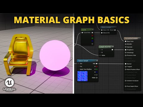 How To Make Your First Material in Unreal Engine 5 (Material Graph Basics)