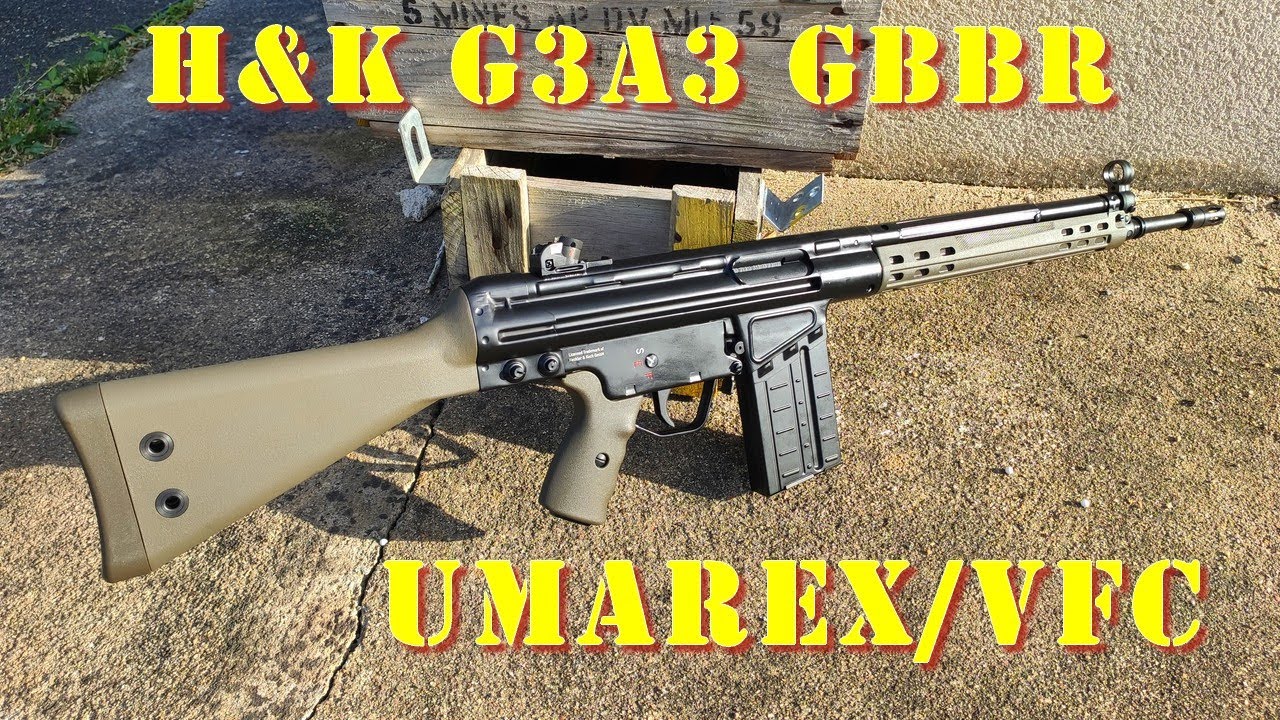 Airsoft - Umarex/VFC - HK G3A3 GBBR [French]