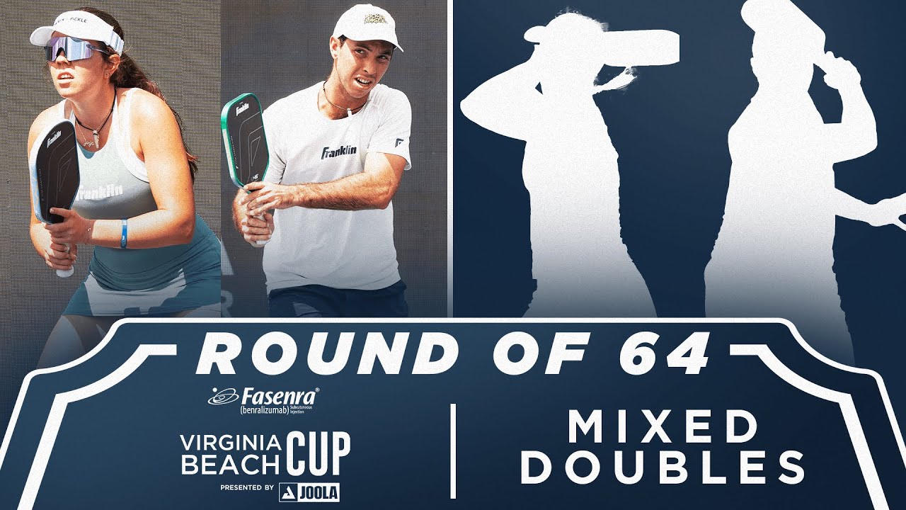 Johnson/Johnson v Wheatley/Braham at the Fasenra Virginia Beach Cup presented by Joola