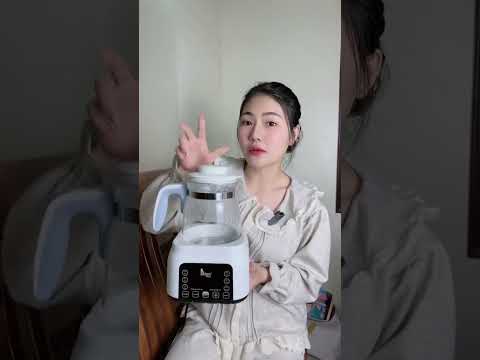 Sale bình đun nước pha sữa công thức lion baby, bảo hành 18T, tặng khay hâm sữa và sổ HDSD nha #coc