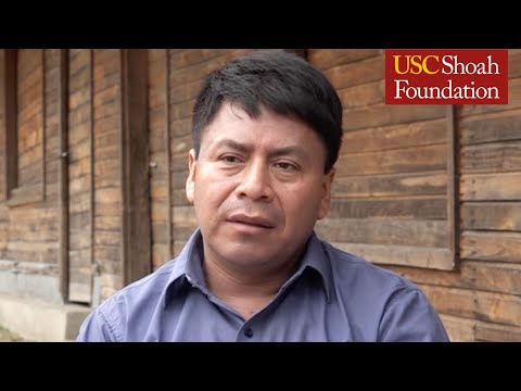 Rio Negro Massacre Events | Guatemalan Genocide Survivor Jesús Tecú Osorio | USC Shoah Foundation