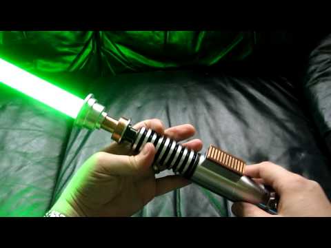 Return of the Jedi Luke Lightsaber With Blade Attached