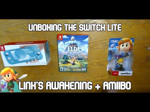 Unboxing: Switch Lite, Link's Awakening: Dreamer Edition, and the new
Amiibo!