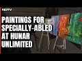 Innovative Paintings For Specially-Abled Take Centre Stage At Hunar Unlimited
