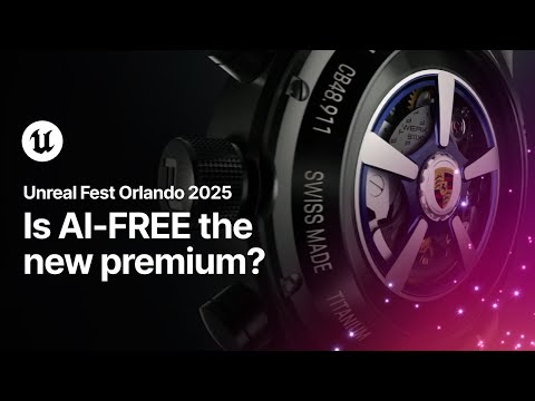 Is AI-FREE the new premium? | Unreal Fest Orlando 2025