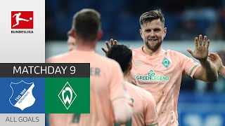 Füllkrug with the late decider! | TSG Hoffenheim — Werder Bremen 1-2 | All Goals | MD 9 — Bundesliga
