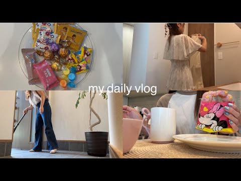 毎日の平凡な過ごし方📖🖊.お友達が遊びに来た日.ミスドを食べる朝.ワンオペ2人連れて外食へ🍣.