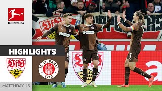 HUGE Win For St. Pauli! | VfB Stuttgart — FC St. Pauli 0-1 | Highlights | Matchday 15 – Bundesliga