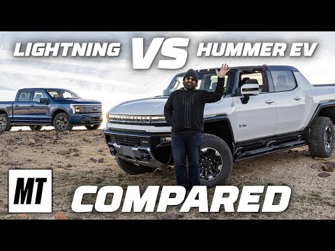 Ford F-150 Lightning vs GMC Hummer EV: Electric Truck Showdown