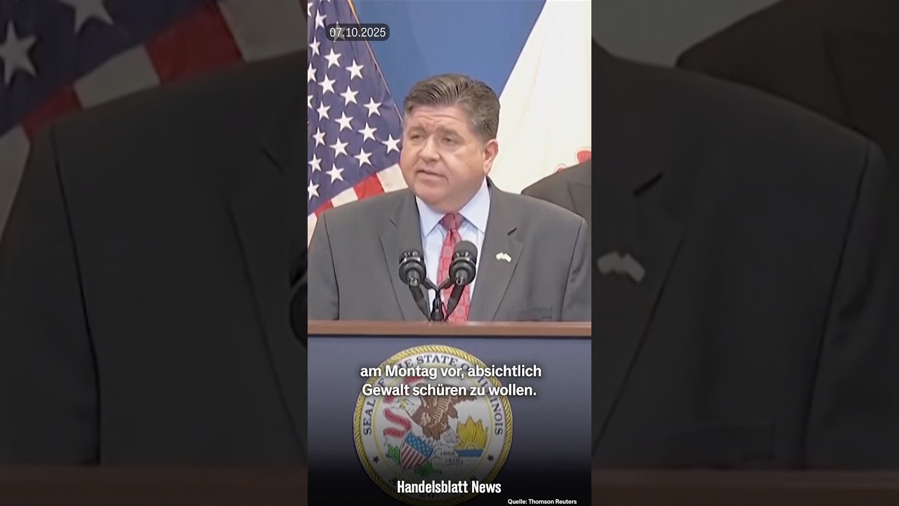 Nationalgarden-Einsatz in Illinois: Gouverneur will Trump Paroli bieten