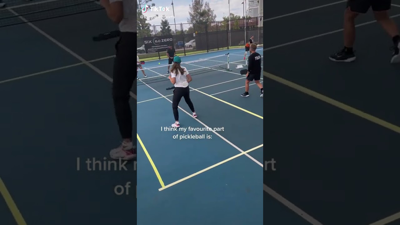 Pickleball has lots of great aspects but for many people, unleashing a big forehand is best.