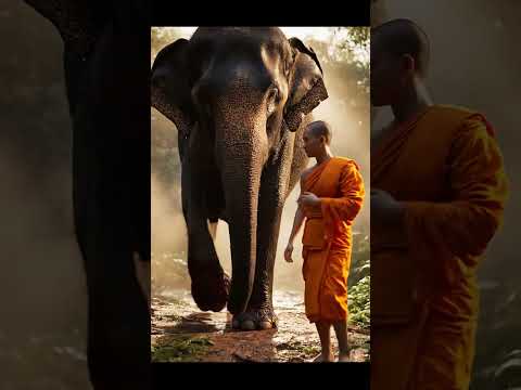 ช้างใหญ่บาดเจ็บเข้ามาขอความช่วยเหลือจากพระ – เสียงธรรมะกลางป่า