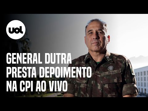 🔴 CPI do dia 8 de janeiro: General Dutra, ex-chefe militar no Planalto, presta depoimento ao vivo