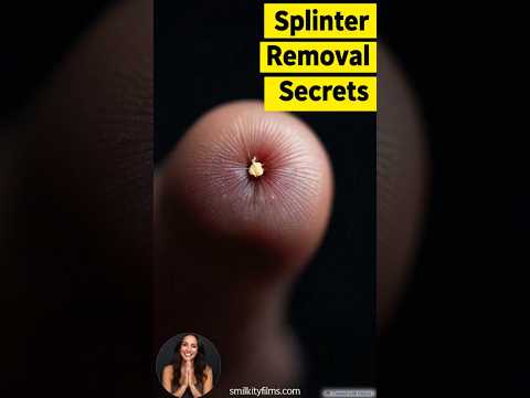 "The Surprising Way Your Body Naturally Removes Splinters!"