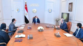 الرئيس السيسي يتابع منظومة الصادرات الزراعية المصرية