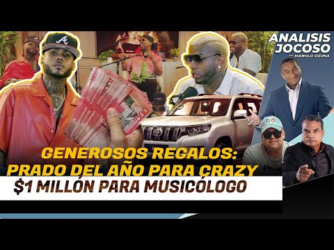 ANALISIS JOCOSO - CRAZY DICE QUE  LE REGALARON UNA PRADO DEL AÑO Y MUSICOLOGO UN MILLÓN DE PESOS