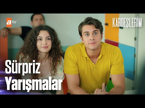 Bahçedeki sürpriz yarışmalar... - Kardeşlerim 55. Bölüm