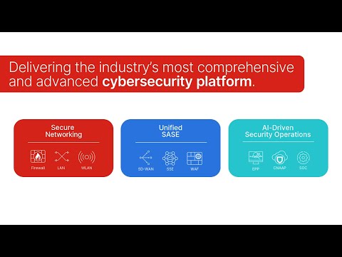 Delivering the Industry’s Most Comprehensive and Advanced Cybersecurity Platform | Fortinet