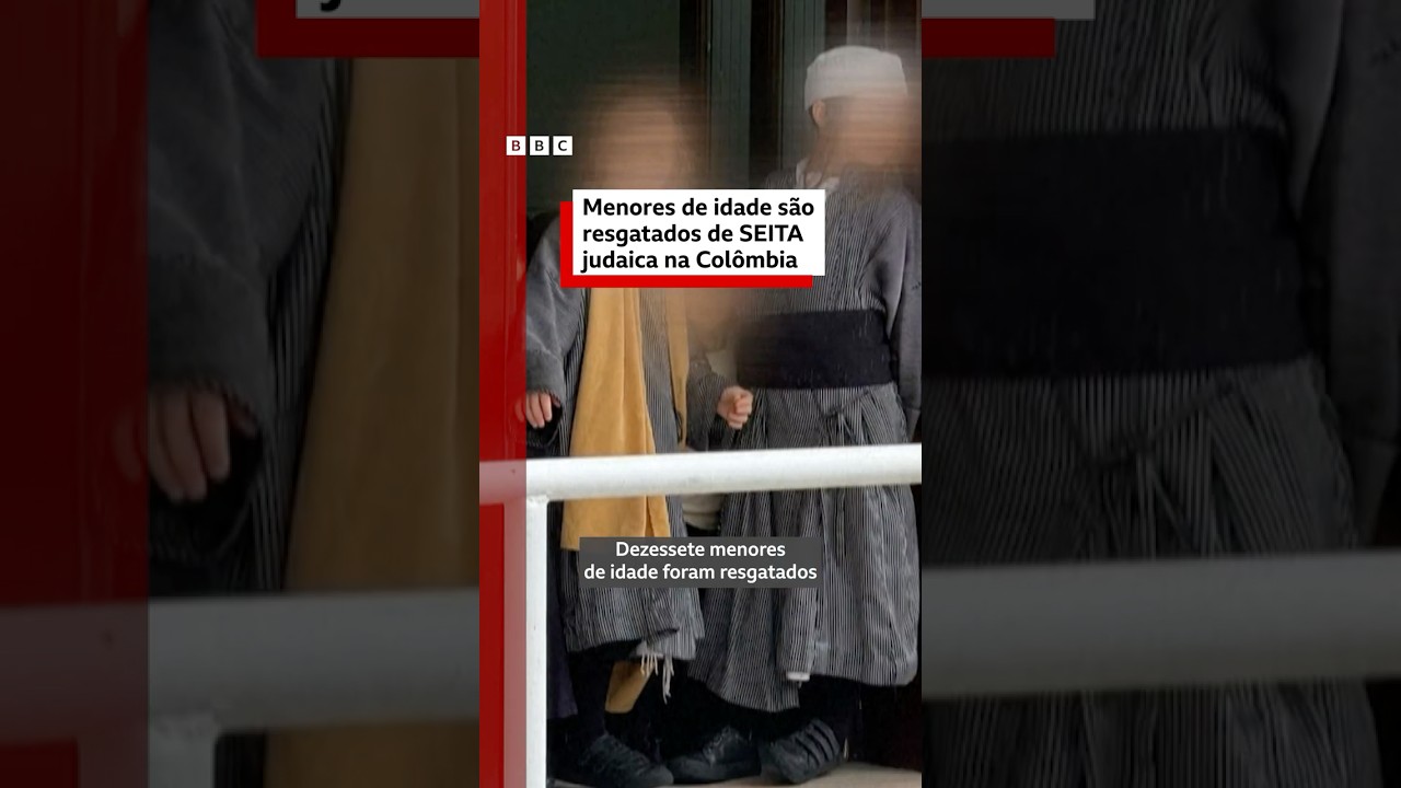 17 crianças são resgatas de seita judaica ultraortodoxa na Colômbia 🇨🇴
