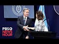 WATCH: Blinken signs Memorandum of Understanding with Argentina foreign minister