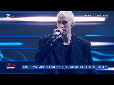 Anche Mr. Rain dice stop da dopo il disco - La Vita in diretta 05/03/2024