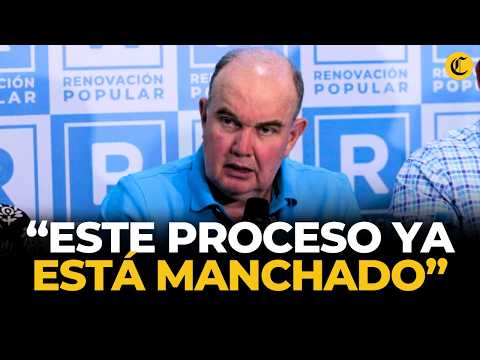 López Aliaga pide detención de Corvetto y nuevas elecciones tras errores de la ONPE | El Comercio