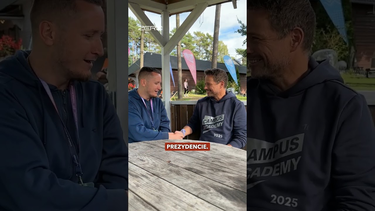 TRZASKOWSKI DLA KANAŁU ZERO NA CAMPUS ACADEMY